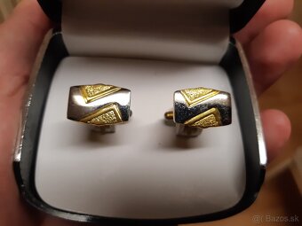 predám sako, svadobnú vestu, kravatu a manžetové gombíky - 7