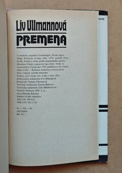 Liv Ullmannová: PREMENA - 7