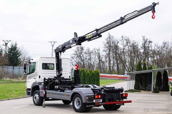 MERCEDES 15T NOVÝ HÁKOVÝ NOSIČ KONTAJNEROV HYDRAULICKÁ RUKA - 7