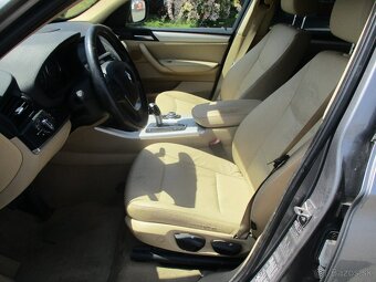 BMW X3 2,0dA xDrive 135kw Kůže Xen bez koroze 2011 - 7