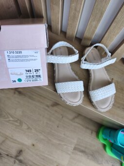 Dámske sandále, biele - 7