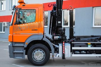 MERCEDES AXOR 19T HÁKOVÝ NOSIČ KONTAJNEROV HYDRAULICKÁ RUKA - 7