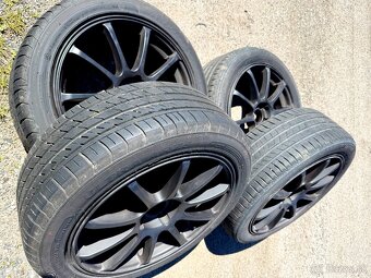 ADVAN Racing 4x100 R17 Elektróny + Pneu 205/50 - 7
