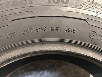215/75 R16C Letné pneumatiky Continental 2 kusy - 7