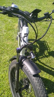 Elektrický horský bicykel Fatbike Snowbike - 7