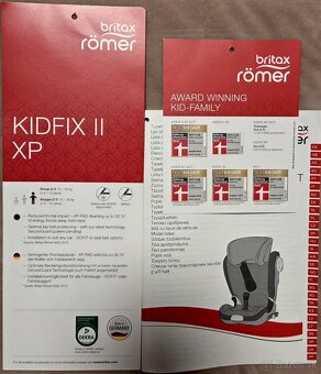 Predam detsku autosedacku Britax Römer KIDFIX II XP - 7