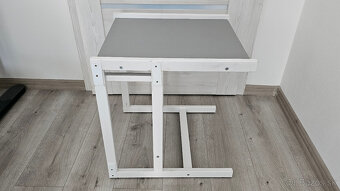 Detský stolík so stoličkou so vzorom macíka - 7