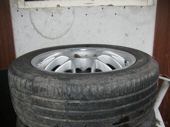 Sada diskov 4x100 r16 s letnými pneumatikami - 7