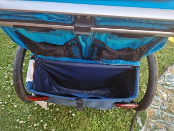 Thule Charriot cross 2 blue cyklovozik - 7