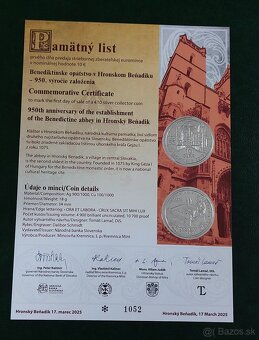 Pamätný list 10 Euro - 7