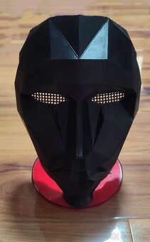 3D tlačená maska Squid Game + stojan na masku - 7