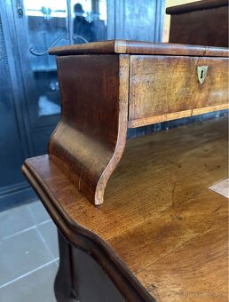 starožitný pracovný, písací stôl - 7