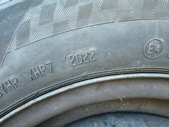 Plechové disky + celoročné pneu - 7