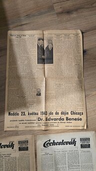 Noviny Čechoslovák a Svornost 1944 - 7