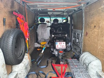 Prevoz motocyklov, záhradnej techniky, sťahovanie, dodávkou - 7