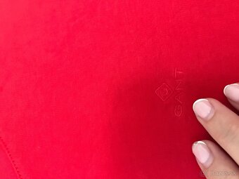 GANT originál Red damske tricko S - 7