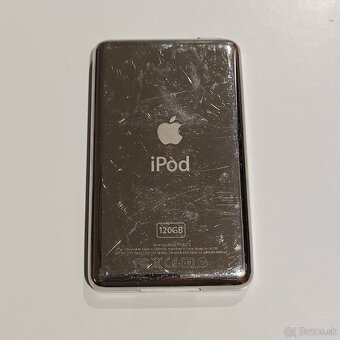 Apple iPod Classic A1238 – 120GB – zberateľský kúsok, plne f - 7