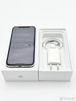 iPhone XS 64GB Silver 100% Zdravie Batérie Zachovalý Stav - 7