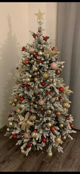 Vianocny stromcek 180cm - zasnezeny - 7