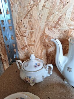 Starozitna porcelanova cajova suprava - 7
