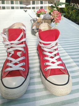 Predám dámske plátené tenisky converse - 7