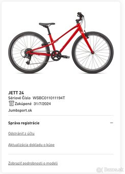 Specialized Jett 24 Gloss FLO RED / Black - 7