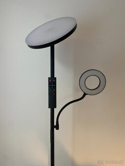 Dvojitá stojanová interiérová LED lampa - 7
