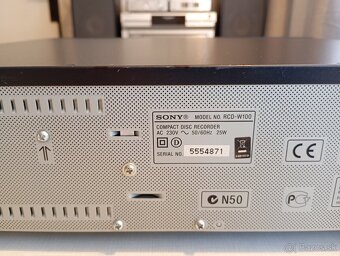 cd rekordér SONY RCD-W100 - 7