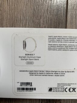 Predám Apple Watch series 7 45mm - 7