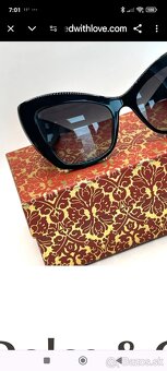 Original Dolce Gabbana slnečne okuliare - 7