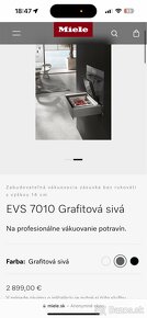Miele - Kuchynske spotrebice - nove zabalene v kartonoch - 7