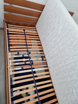 Manželská posteľ s matracmi a úložným priestorom - 7