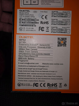 OUKITEL WP52 čierny - 7