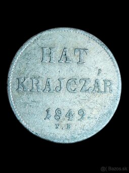 Mince Revolúcia 1848 - 1849 - striebro i meď - 7