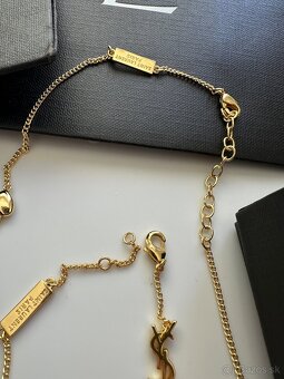 Nová nenosena luxusná sada naramku a nahrdelnika YSL - 7