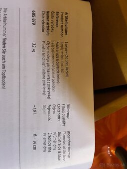 Liatinový hrniec v tvare tekvice - 7