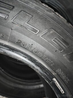 bridgestone dueler h/t 265/60 r18 - 7
