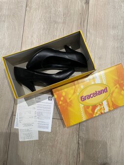 Čierne lodičky Graceland veľ. 37 - 7