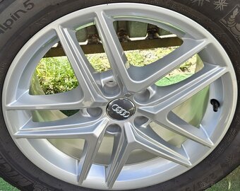 Atraktívne, originálne hliníkové disky AUDI - 5x112 r17 - 7