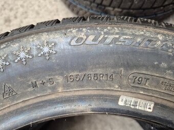 165/65r14 zimné 2 ks FORTUNE dezén 7,6 mm DOT2020 - 7
