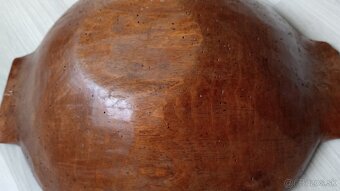 Starožitné drevené korýtko 2 ks - 7