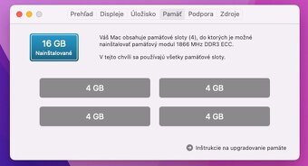 Predám Apple Mac Pro (Late 2013) kompletnú zostavu - 7
