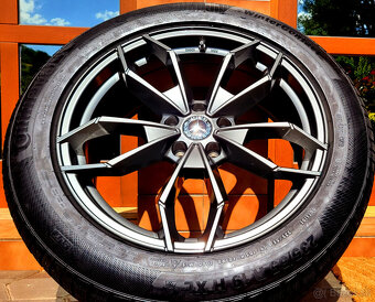 alu R19 5x112, senzory, zimné pneu 235/55, Mercedes GLC - 7