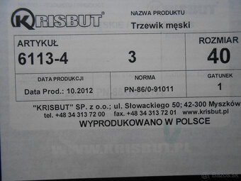 Pánske čižmy RISBUT nové, č. 40 - 7