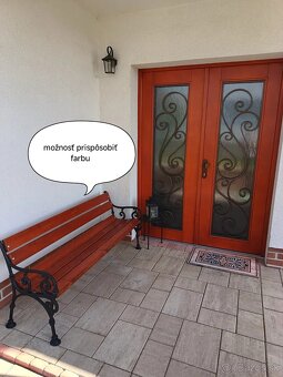 Parková lavička Schonbrunn - 7