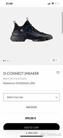 Tenisky Christian dior D-CONNECT sneaker topánky - 7
