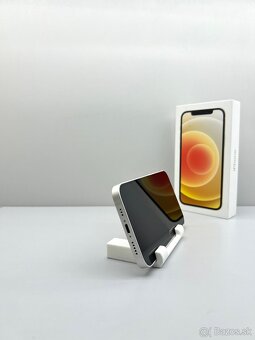 iPhone 12 WHITE TOP STAV NOVÁ BATÉRIA 100% - 7