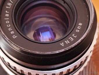 Objektiv Carl Zeiss Jena Pancolar 1.8/50 M42 8 lamel - 7