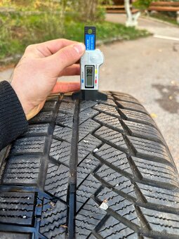 Bmw 5x120 225/55 r17 zimne DOT 2022 7,8mm CONTINENTAL - 7