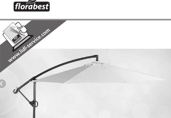Predam slnecnik hlinikovy Florabest Z29811 - 7
